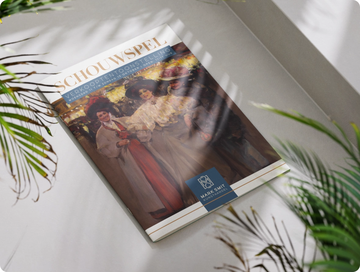 Free A4 Brochure Mockup 1