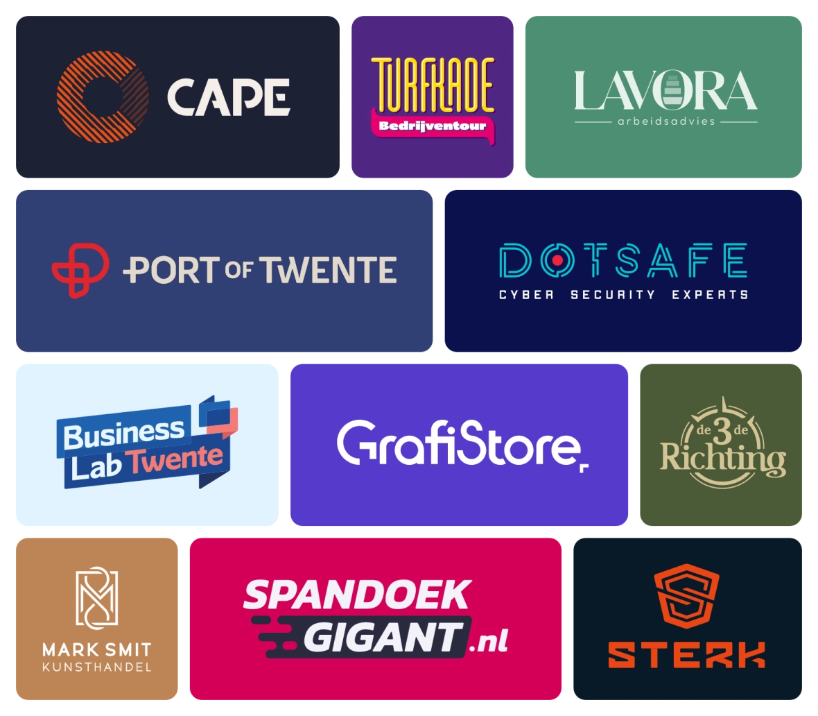 Branding Visuals Bento