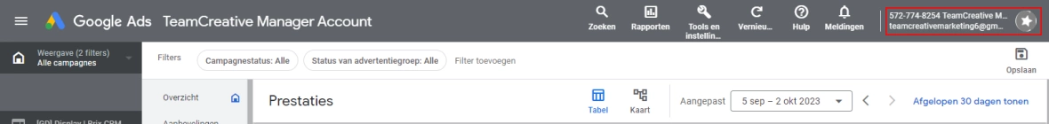 Google ads id