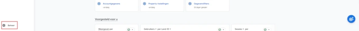 Beheer analytics
